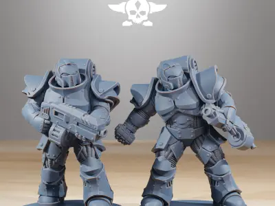 Socratis Legion Infantry 3D print model