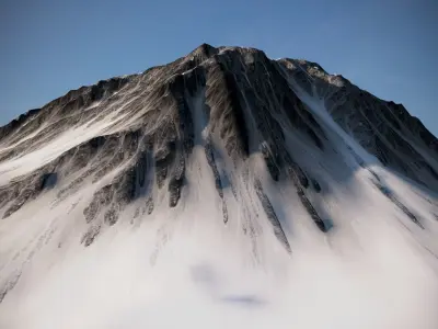 Landscape 05 Low-poly 3D model