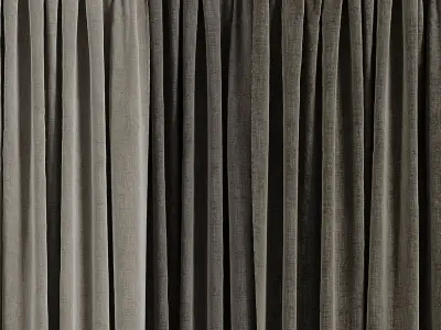 Curtain Set 506C 3D model