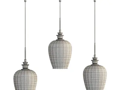 Pendant lamp Maytoni Blues 3D model