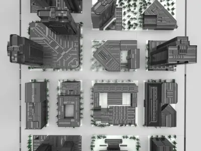 Metropol City 3D model