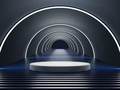 3D model of an abstract design 3D model