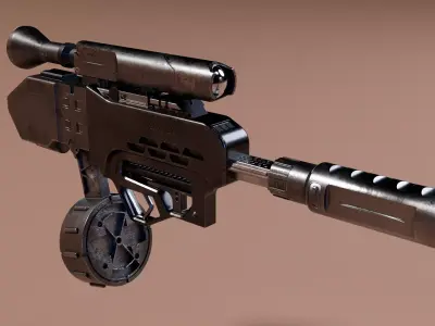 Gurs vol1 Low-poly 3D model