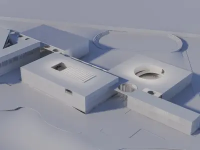 School Building 3D model
