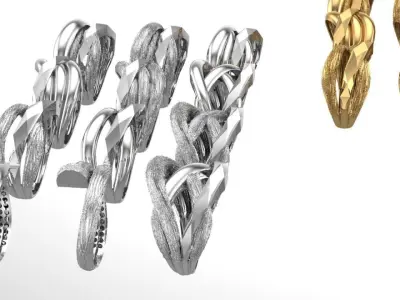 new fusion light designs some with grooves 3D print model