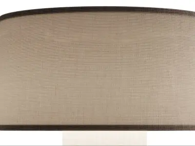 margin table lamp Low-poly 3D model