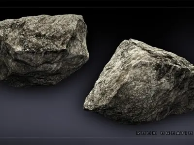 3ds Max Rock Creation Kit 3D model
