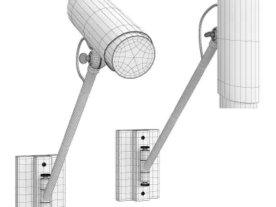 MAYFRID SCONCE Low-poly 3D model