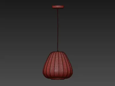 1 - Light Single Bell Pendant from Legion Furniture 3D model