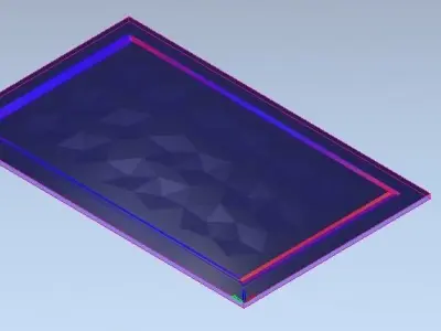 doorway rectangular prism 3D model