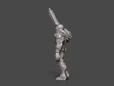 Space ranger - 35mm scale 3D print model