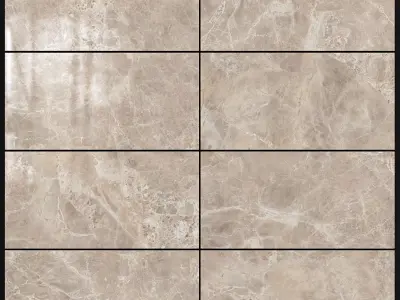 Yurtbay Seramik Alpha Beige 600x1200 3D model