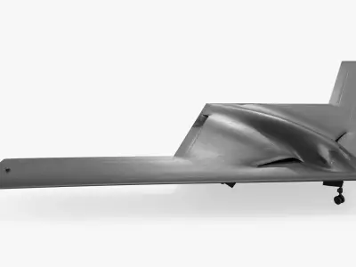  Modern Stealth Bomber Black 