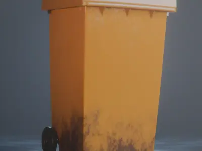 Rubbish Bin 3D model