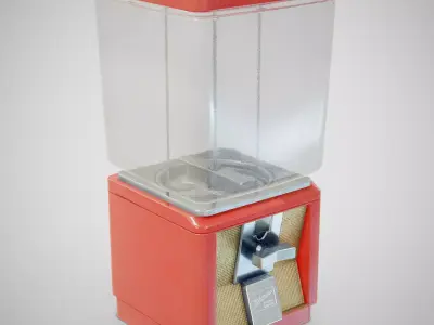 Candy Machine - Model 60 New Low-poly 3D model