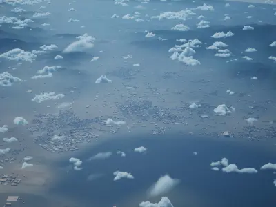 Fukuoka Japan City Landscape 3D Model 3D model