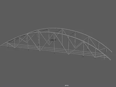 iron bridge Free 3D model