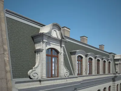 City Building 03 3D model