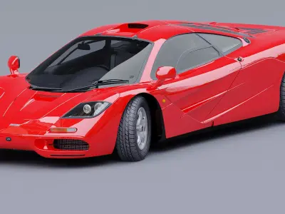 1993 McLaren F1 3D model