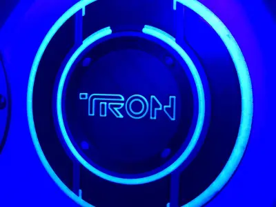 Tron Legacy Disc Wall Plaque 3D print model