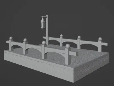 Bucklebury ferry - LotR 3D print model