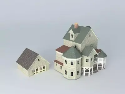 Ashley House Free 3D model