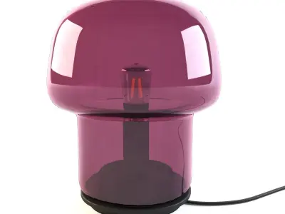 TOKABO table lamp with mushroom 3D model