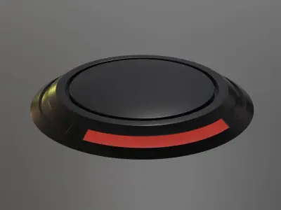 SciFi Land Mine 3D model