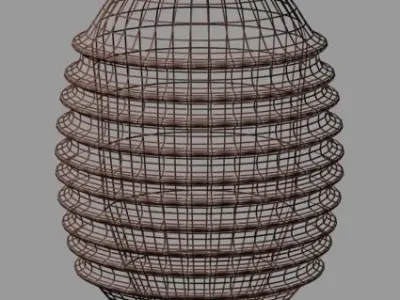 a Cretan ceramic vase 3D model