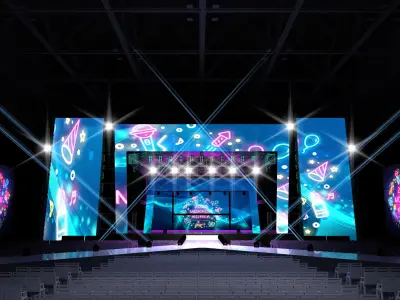 2020 MOGGOJI KOREA KPOP FESTA  3D model