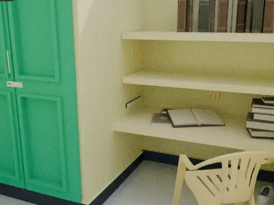 Bannari Amman Institute Of Technology Hostel Room 3D Model Free 3D model