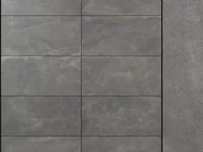 ABK Blend Concrete Grey 600x1200 3D model