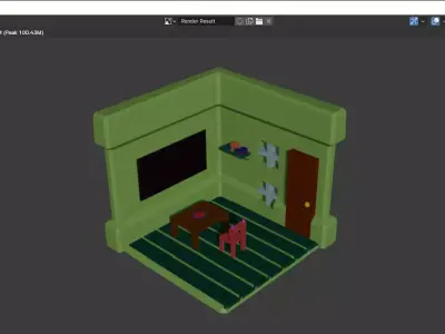 Livingroom Free 3D model