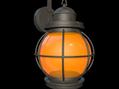 Outdoor Lantern 3D model