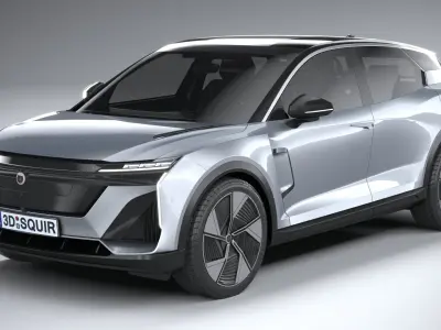  Generic SUV v1 2023 LowPoly 