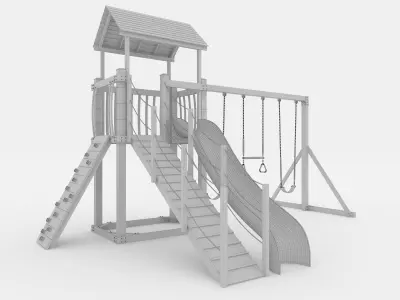 Playground 8 3D model