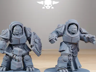 Socratis Vanguard Melee Unit 3D print model