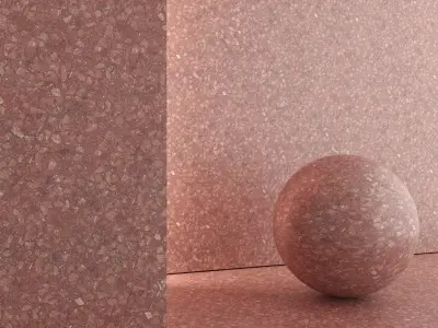 Terrazzo Material and Tile - Set 04 Texture