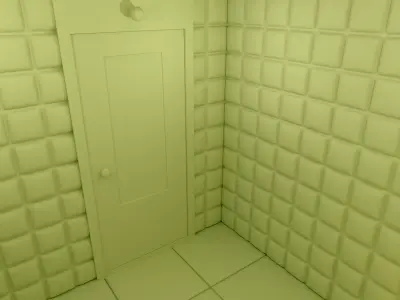 Mental Hospital Padded Room M1 3D model