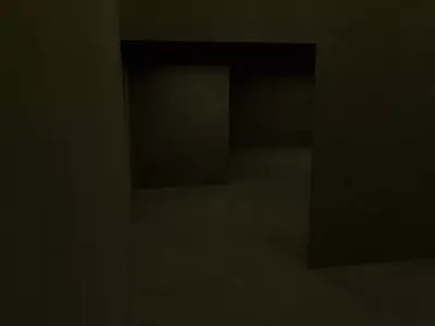 Corridors room Free low-poly 3D model
