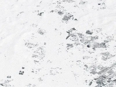 Suwon South Korea City Landscape 3D Model 3D model