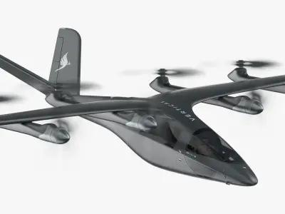  Vertical Aerospace VX4 - Electric Aircraft 2022 