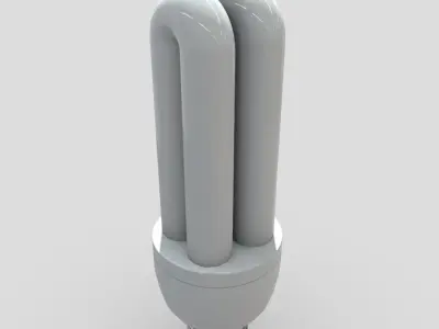 Light Bulb 2 Low-poly 3D model