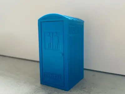 Portable toilet  3D print model