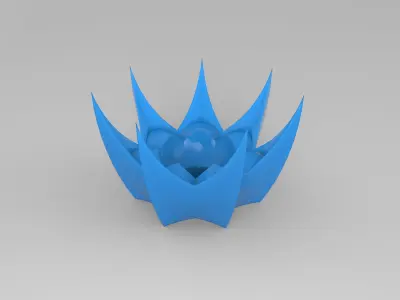 candle holder  Free 3D print model