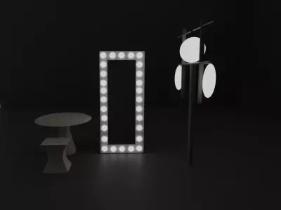 Glass 3D model
