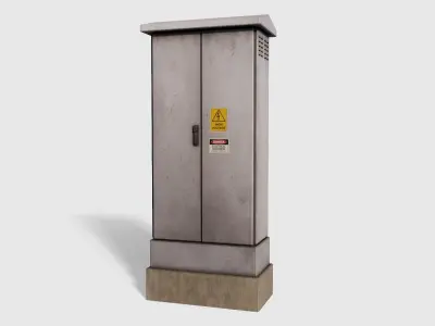 ElectricBox 3D model Pack Low-poly 3D model
