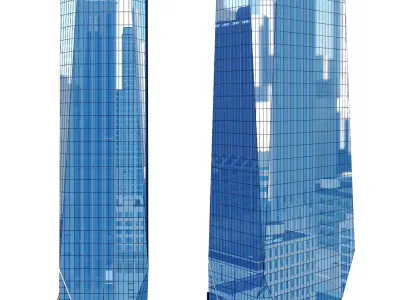 Building 535 Mission St San Francisco CA 3D model