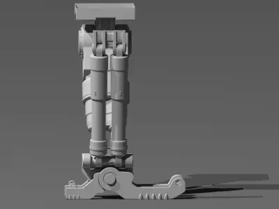 Spaceship Landing Gear 3D model