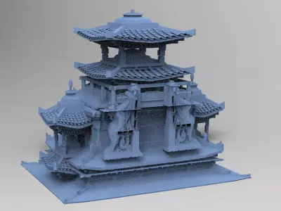 Warlord Tower 6  3D model
